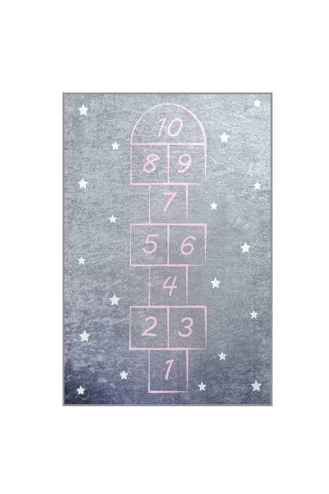 Conceptum Alfombra Hopscotch Gris 100 x 160 cm Conceptum Alfombra Hopscotch Gris 100 x 160 cm